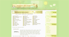 Desktop Screenshot of annuaire-de-blog.fr